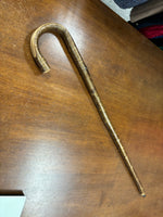 Hazel Walking Stick - 36 1/2 inch - crooked handle