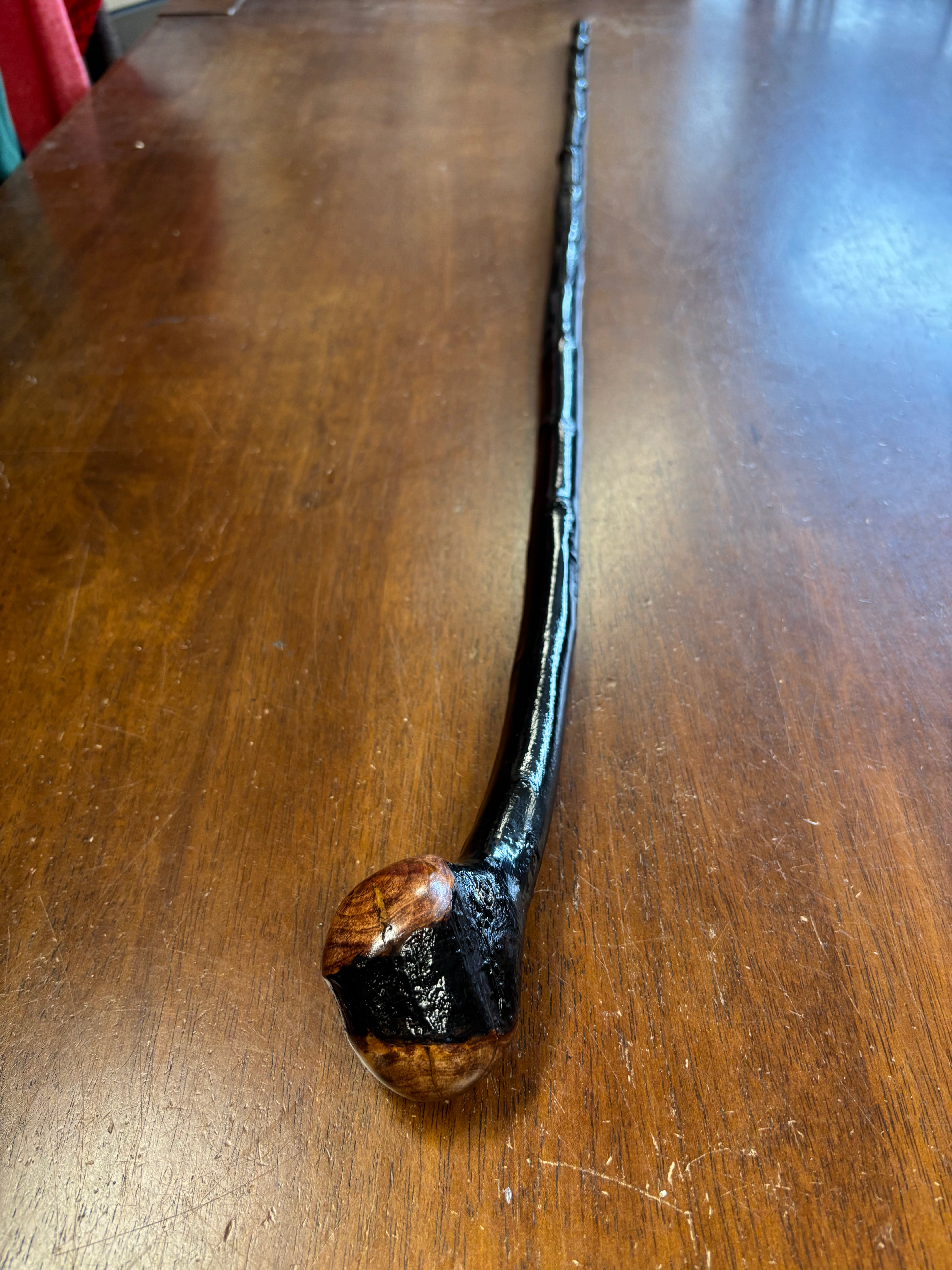 Blackthorn Walking Stick 37 1/2 inch - Handmade in Ireland