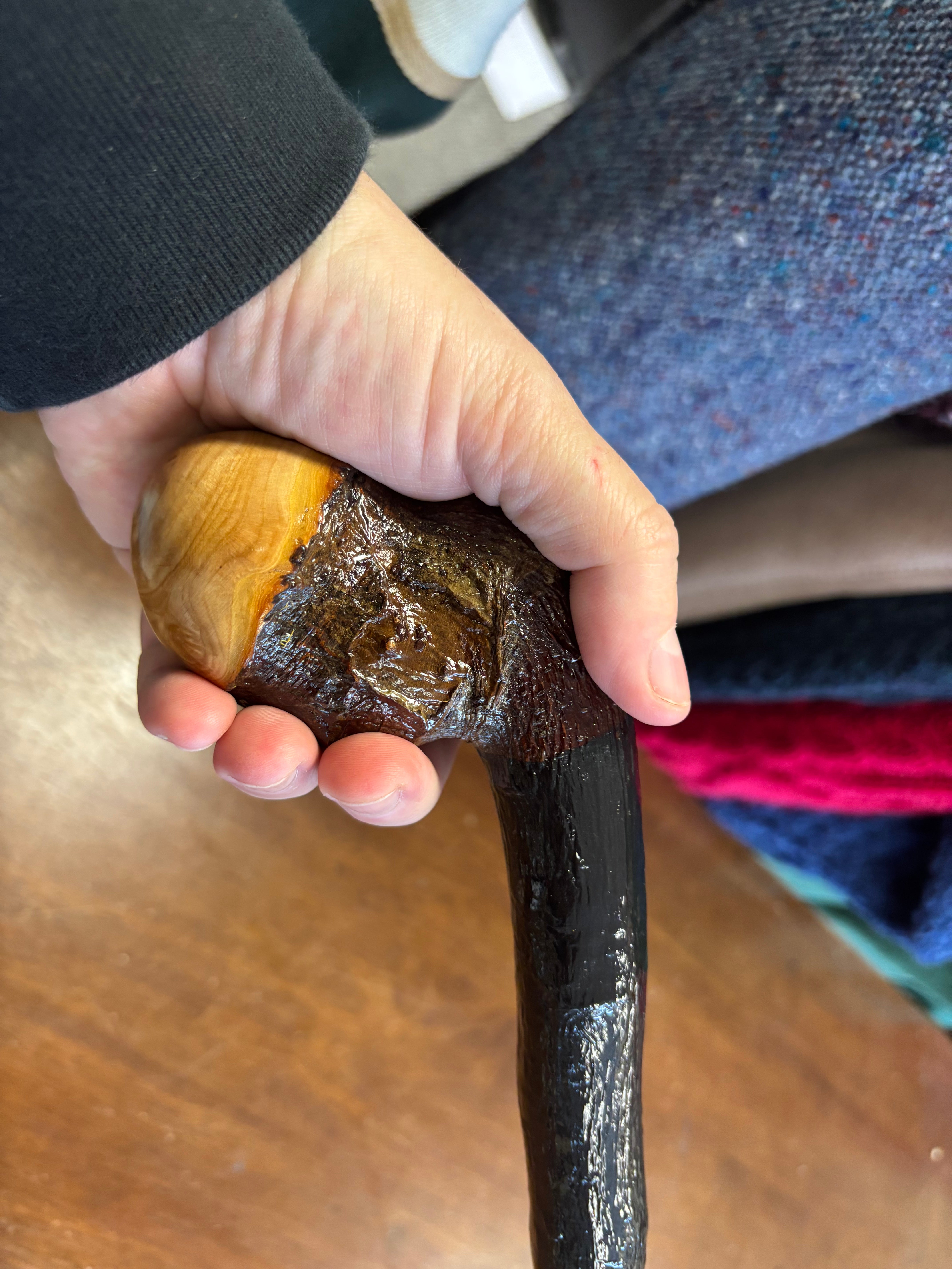 Blackthorn Walking Stick 39 inch - Handmade in Ireland