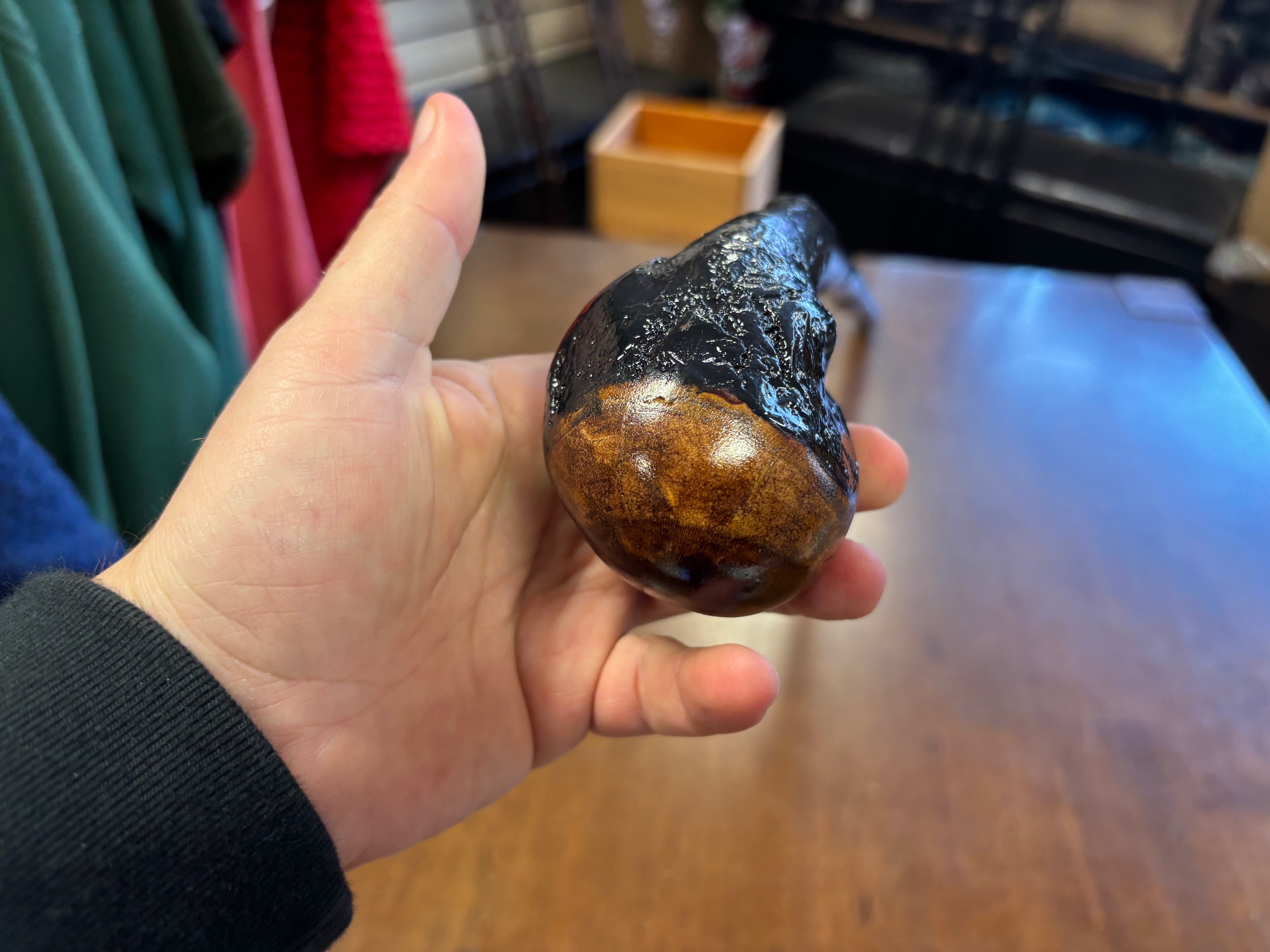 Blackthorn Walking Stick 37 1/2 inch - Handmade in Ireland