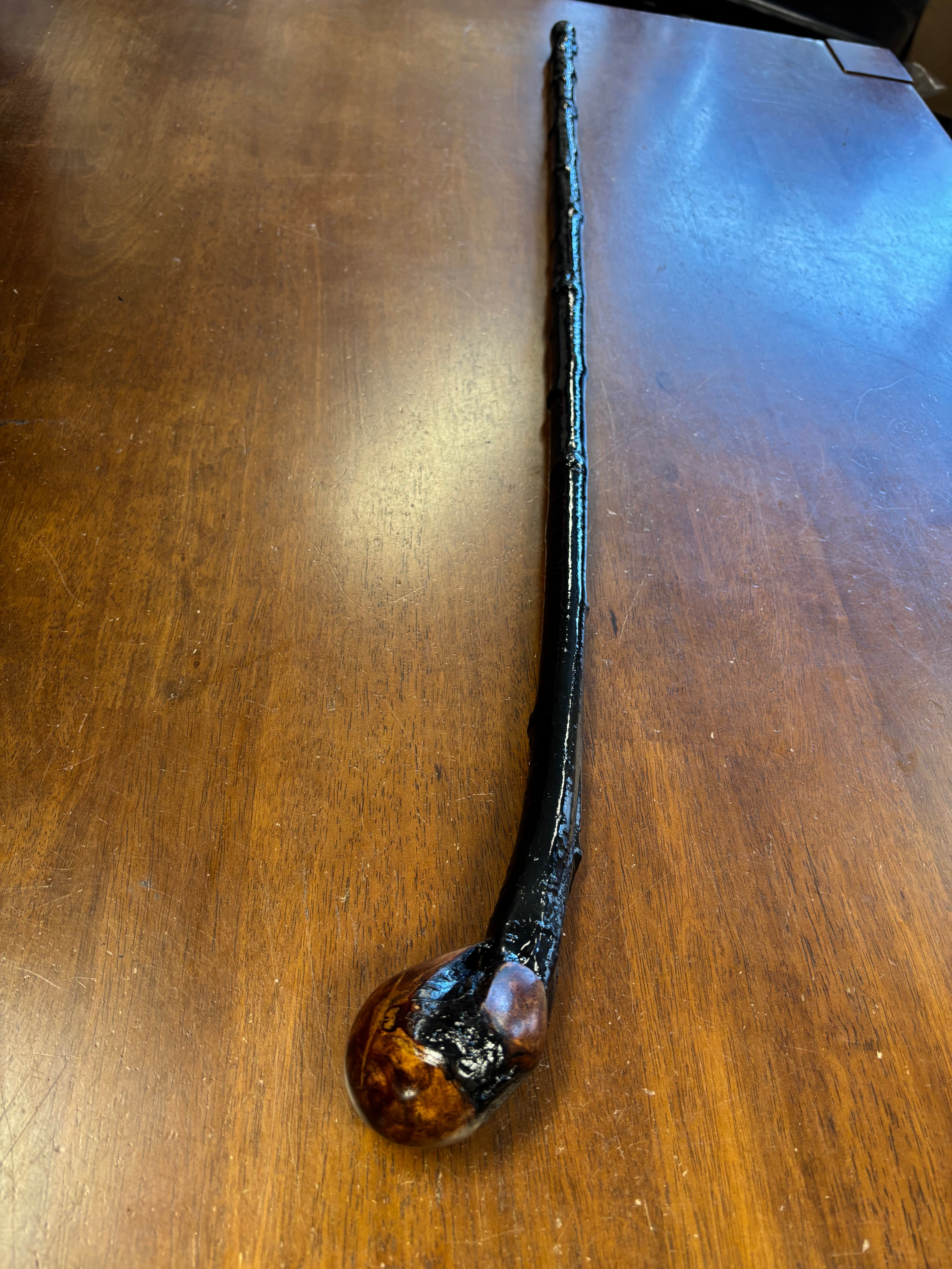 Blackthorn Walking Stick 37 1/2 inch - Handmade in Ireland