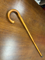 Irish Oak Walking Stick - 35 inch - crook handle