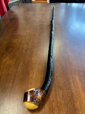 Blackthorn Walking Stick 36 1/2 inch - Handmade in Ireland