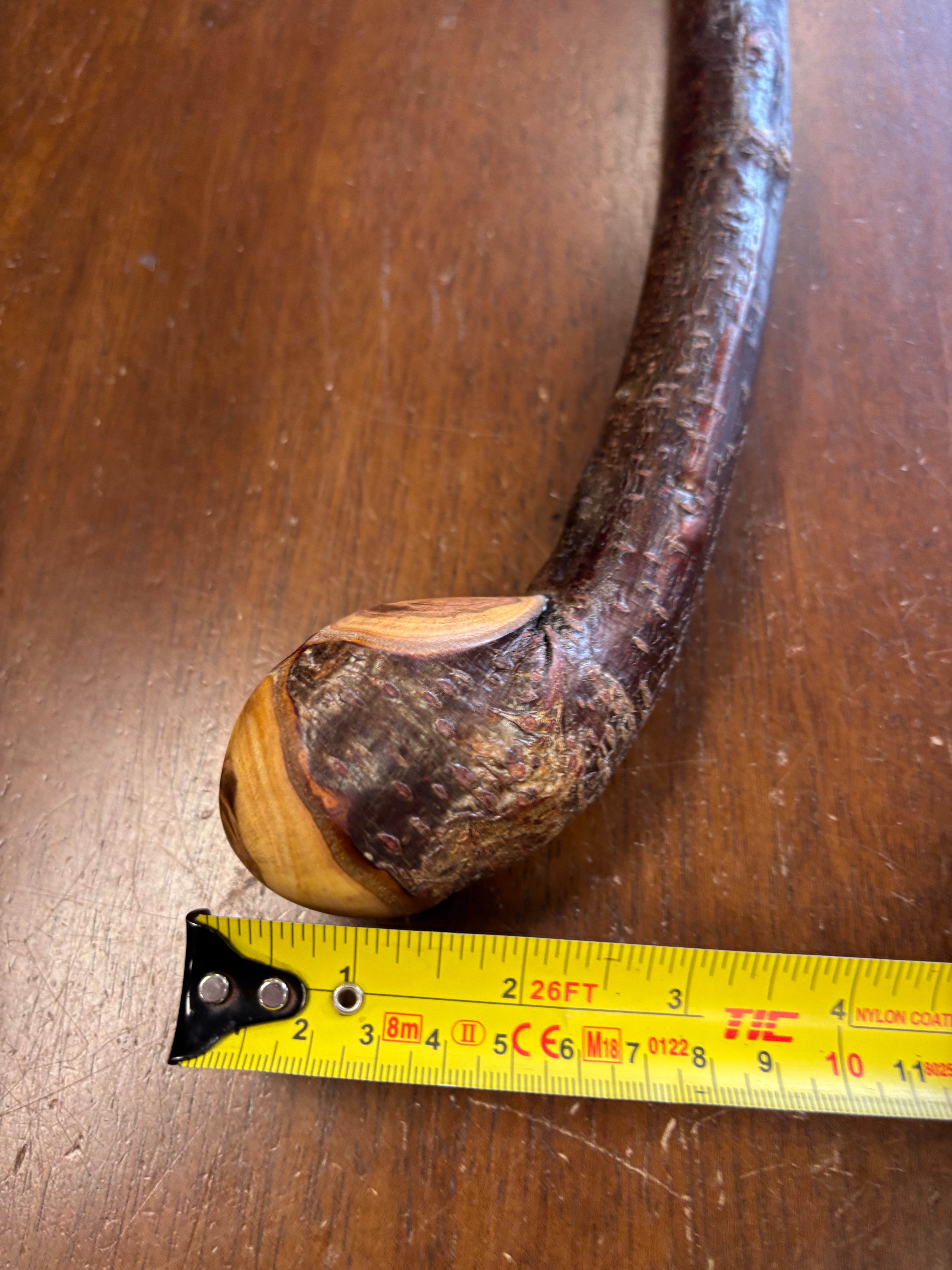 Blackthorn Walking Stick 37 1/2 inch - Handmade in Ireland