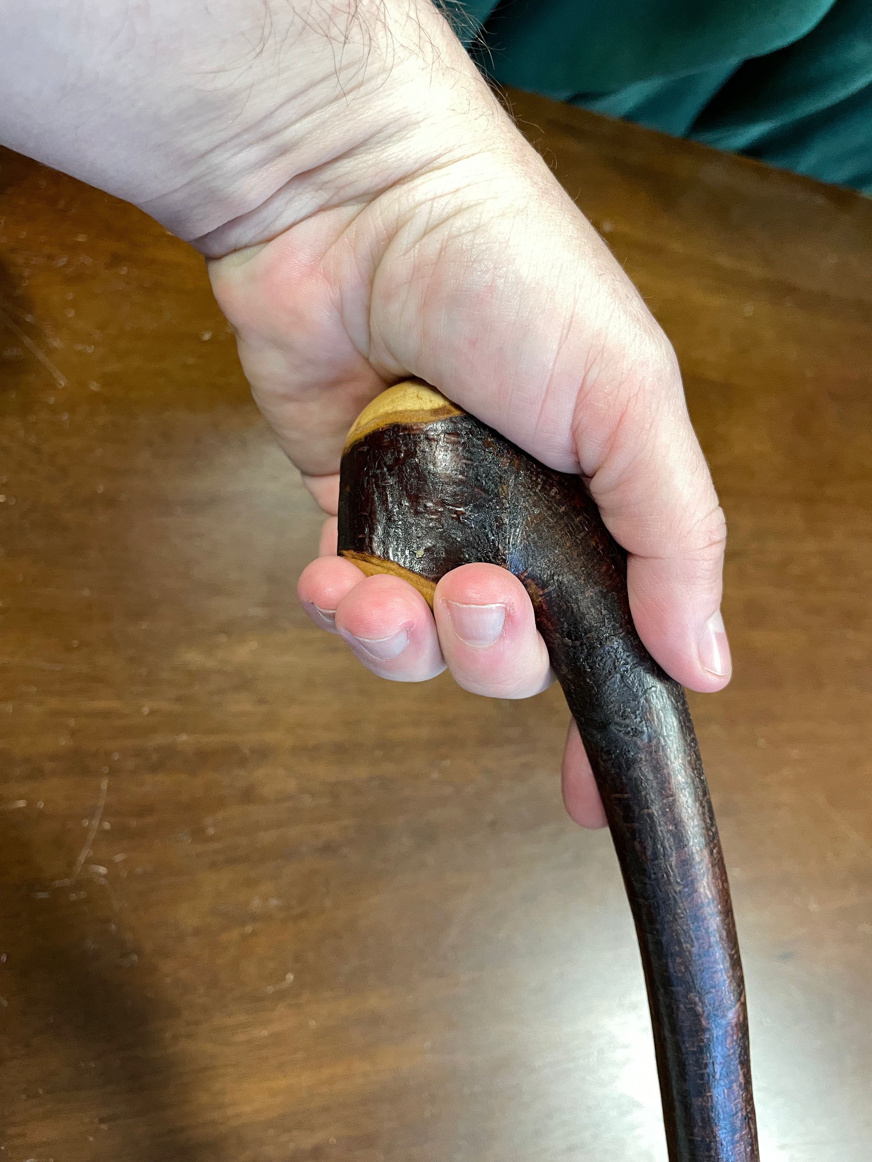 Blackthorn Walking Stick 39 inch  - Handmade in Ireland