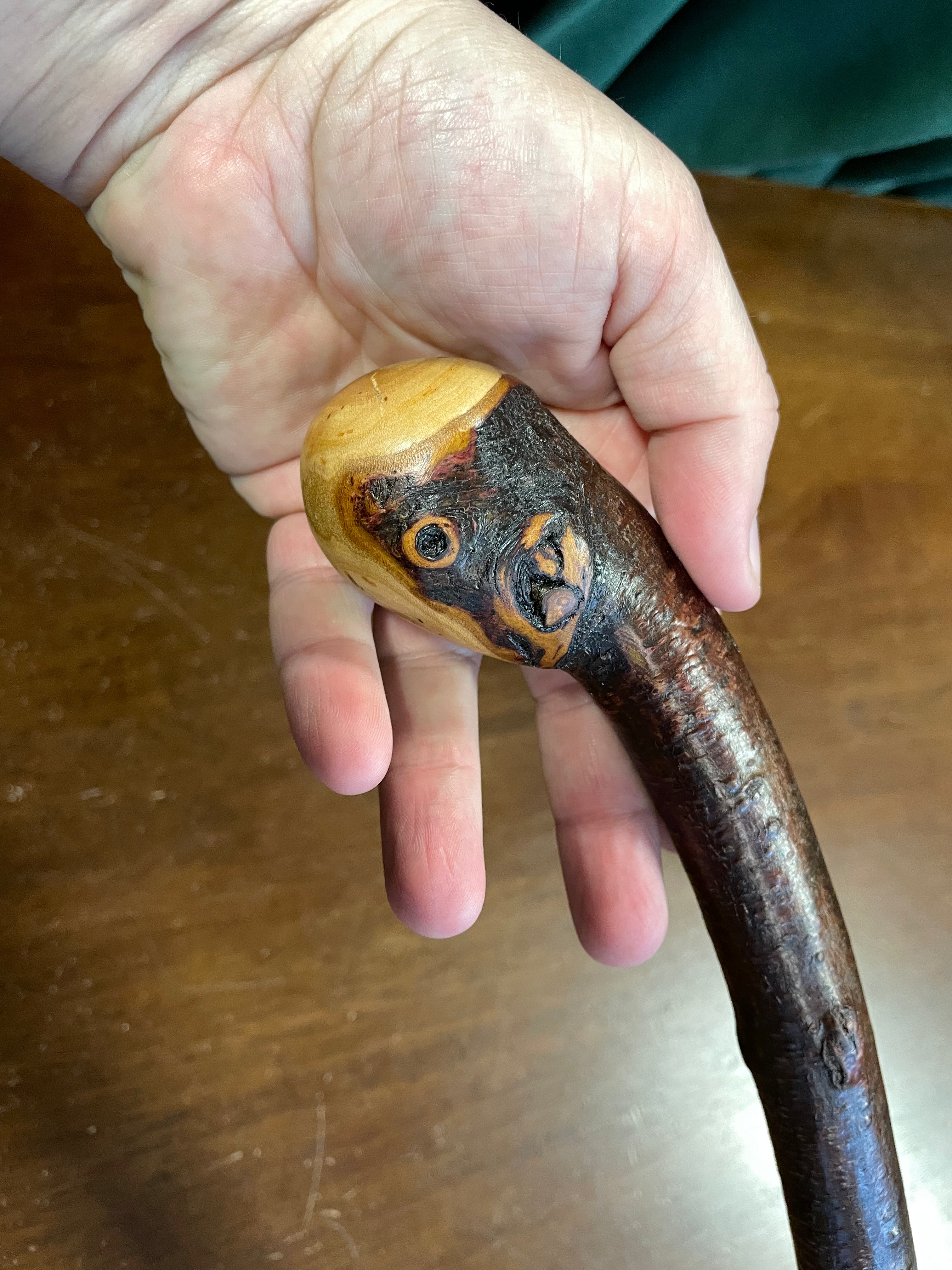 Blackthorn Walking Stick 38 inch  - Handmade in Ireland