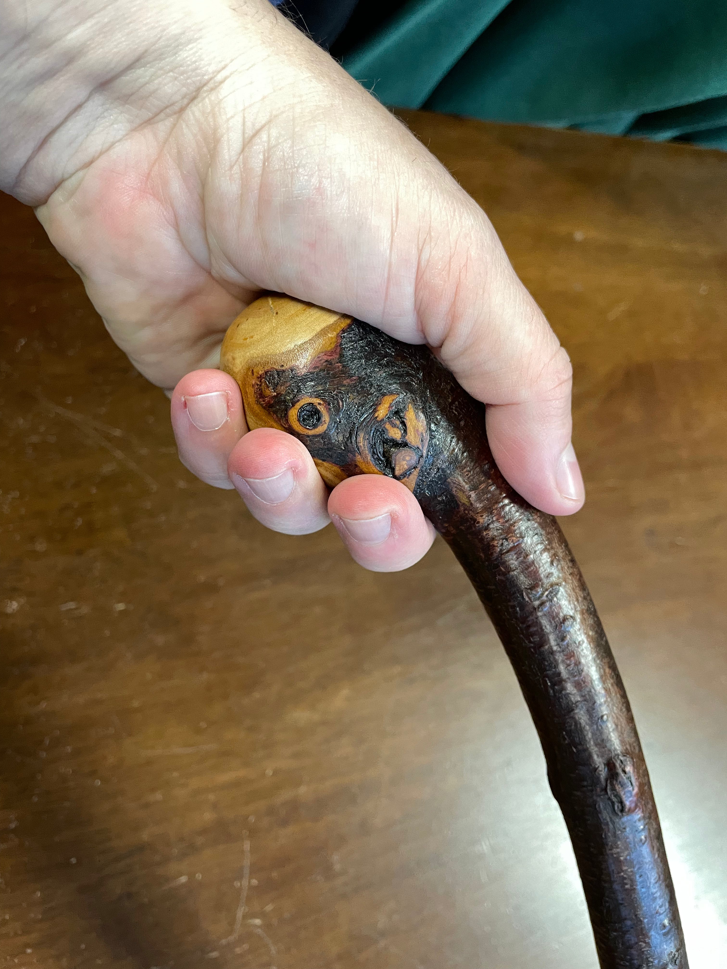 Blackthorn Walking Stick 38 inch  - Handmade in Ireland