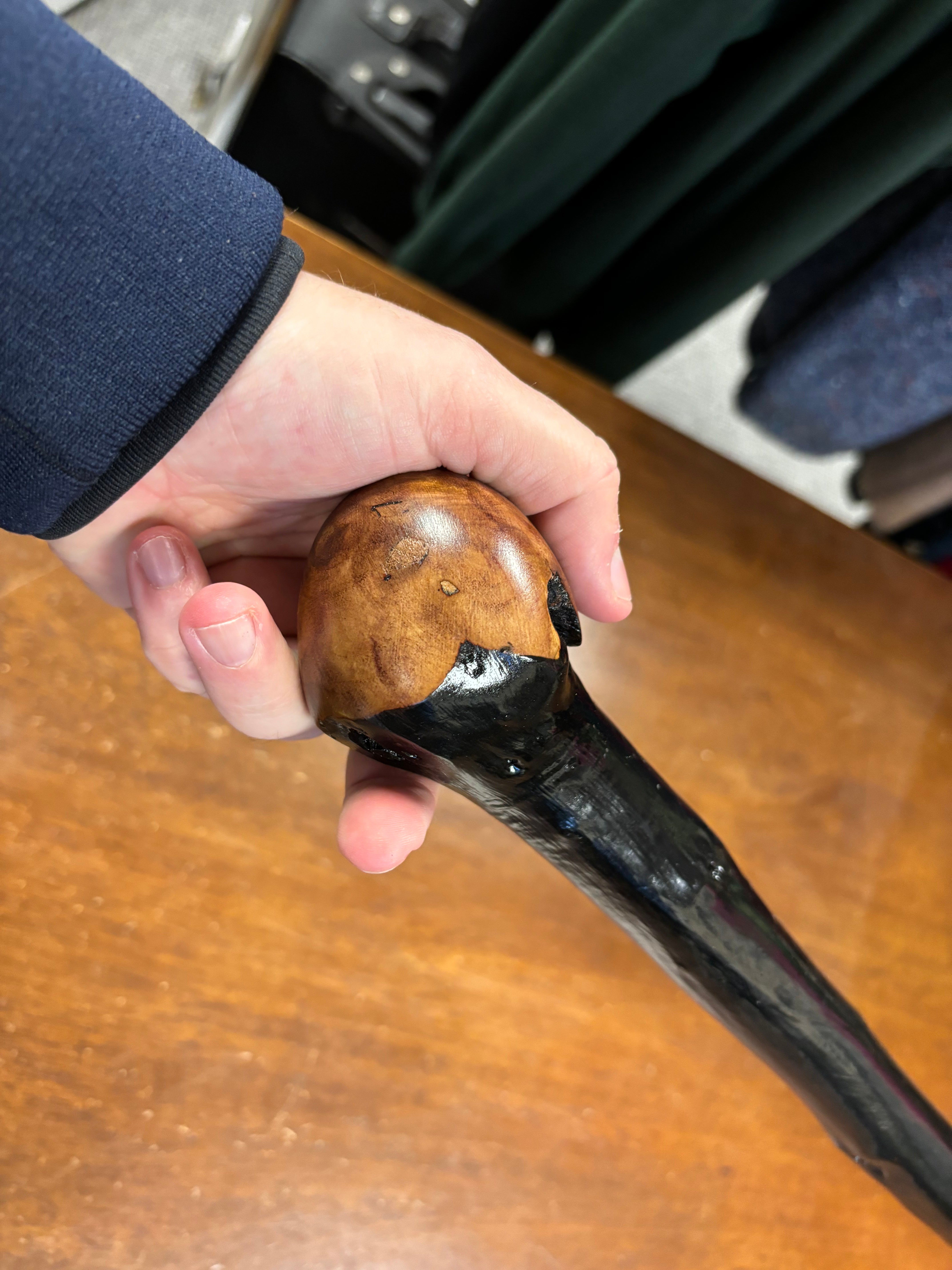 Blackthorn Walking Stick 40 - Handmade in Ireland