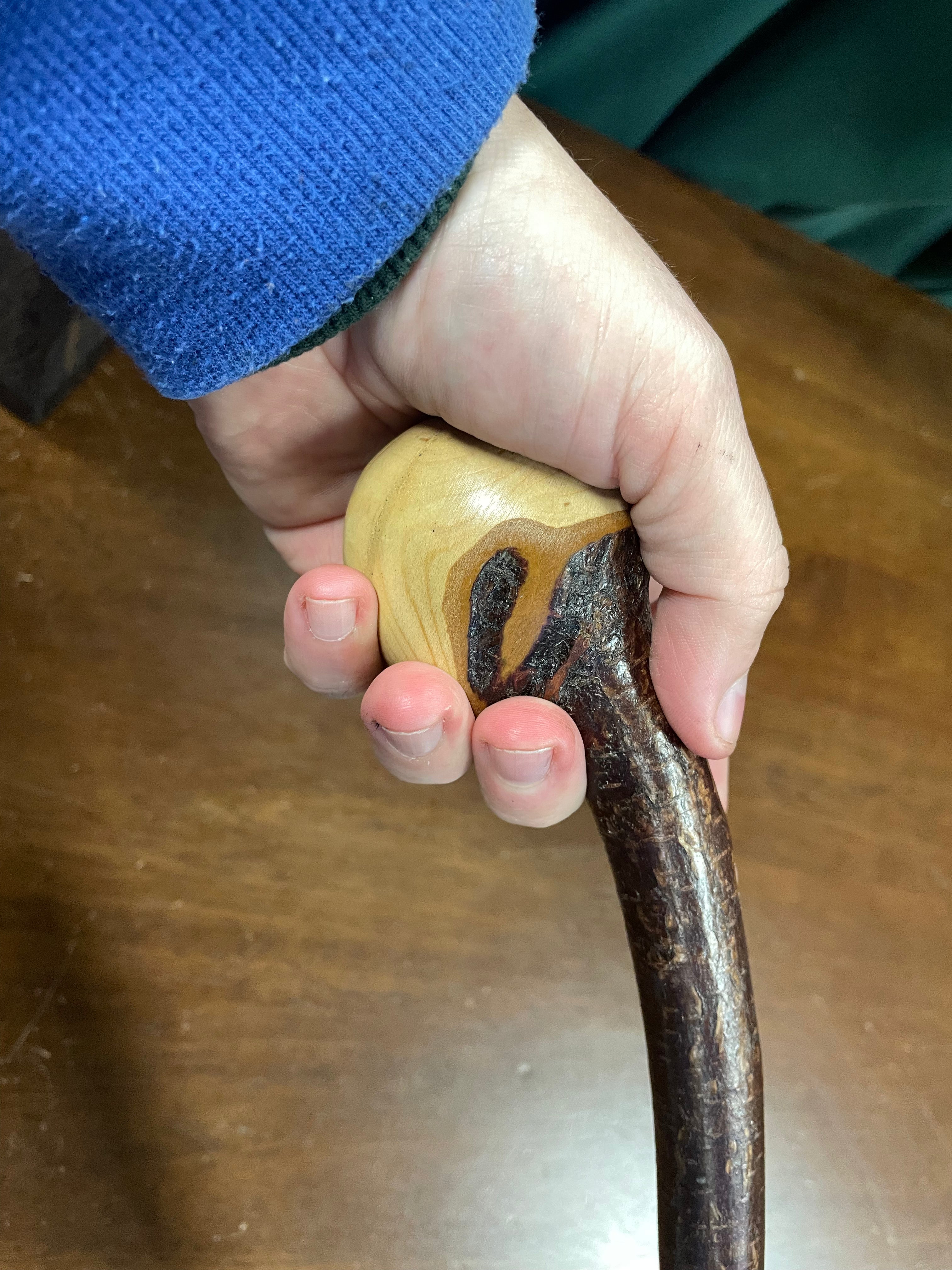 Blackthorn Walking Stick 39 inch  - Handmade in Ireland