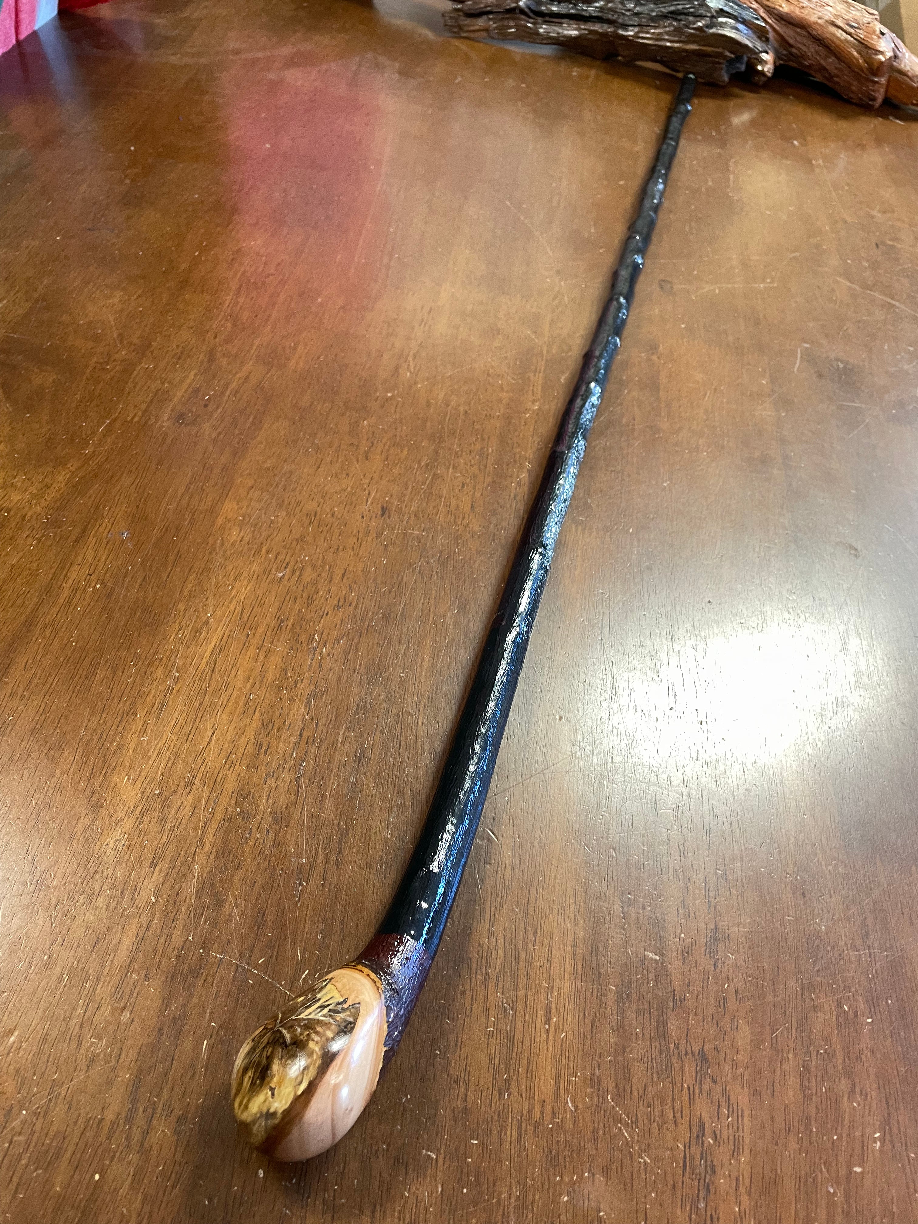 Blackthorn Walking Stick 39 1/4 inch  - Handmade in Ireland