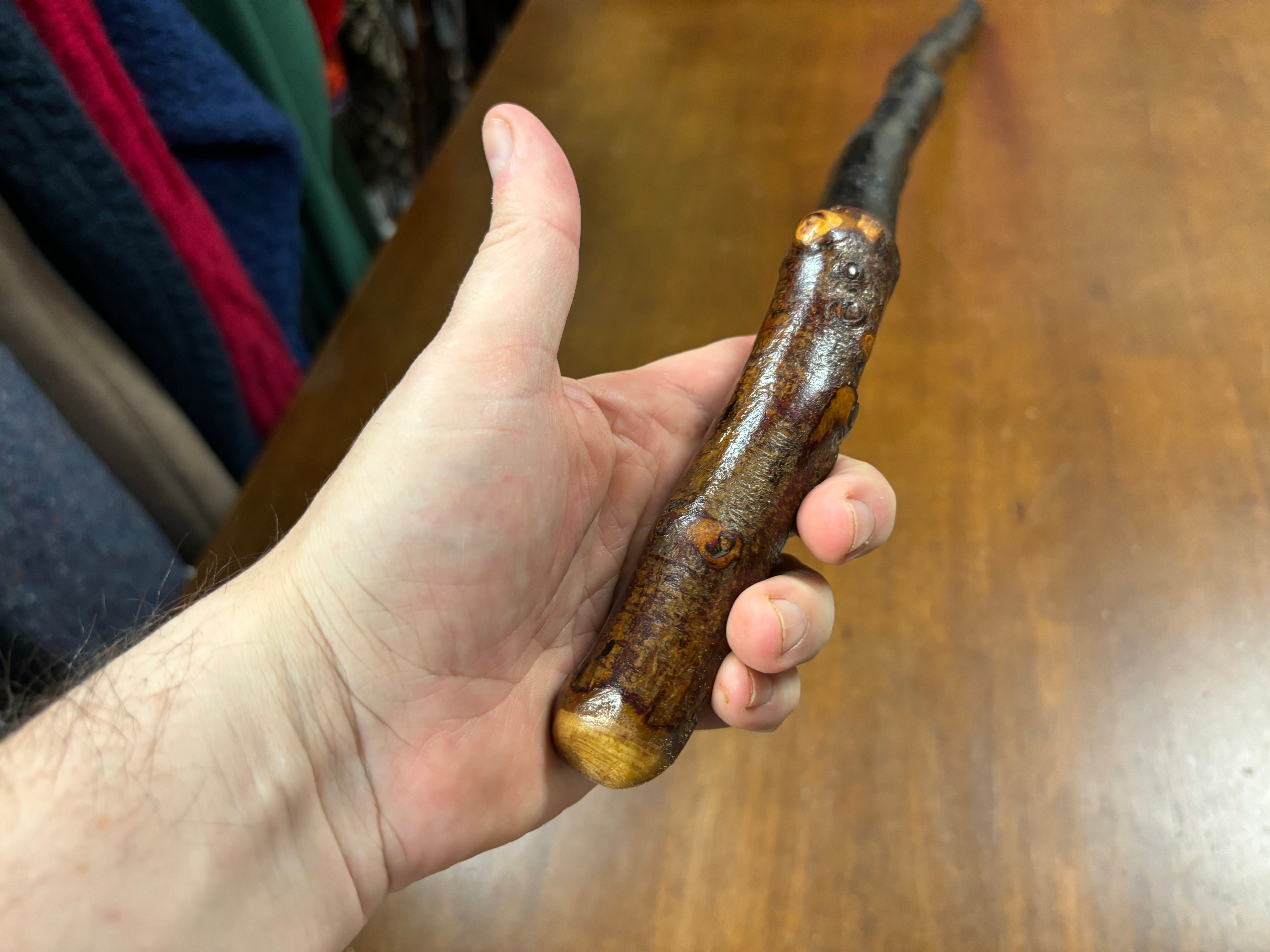 Blackthorn Walking Stick 36 1/2 - Handmade in Ireland