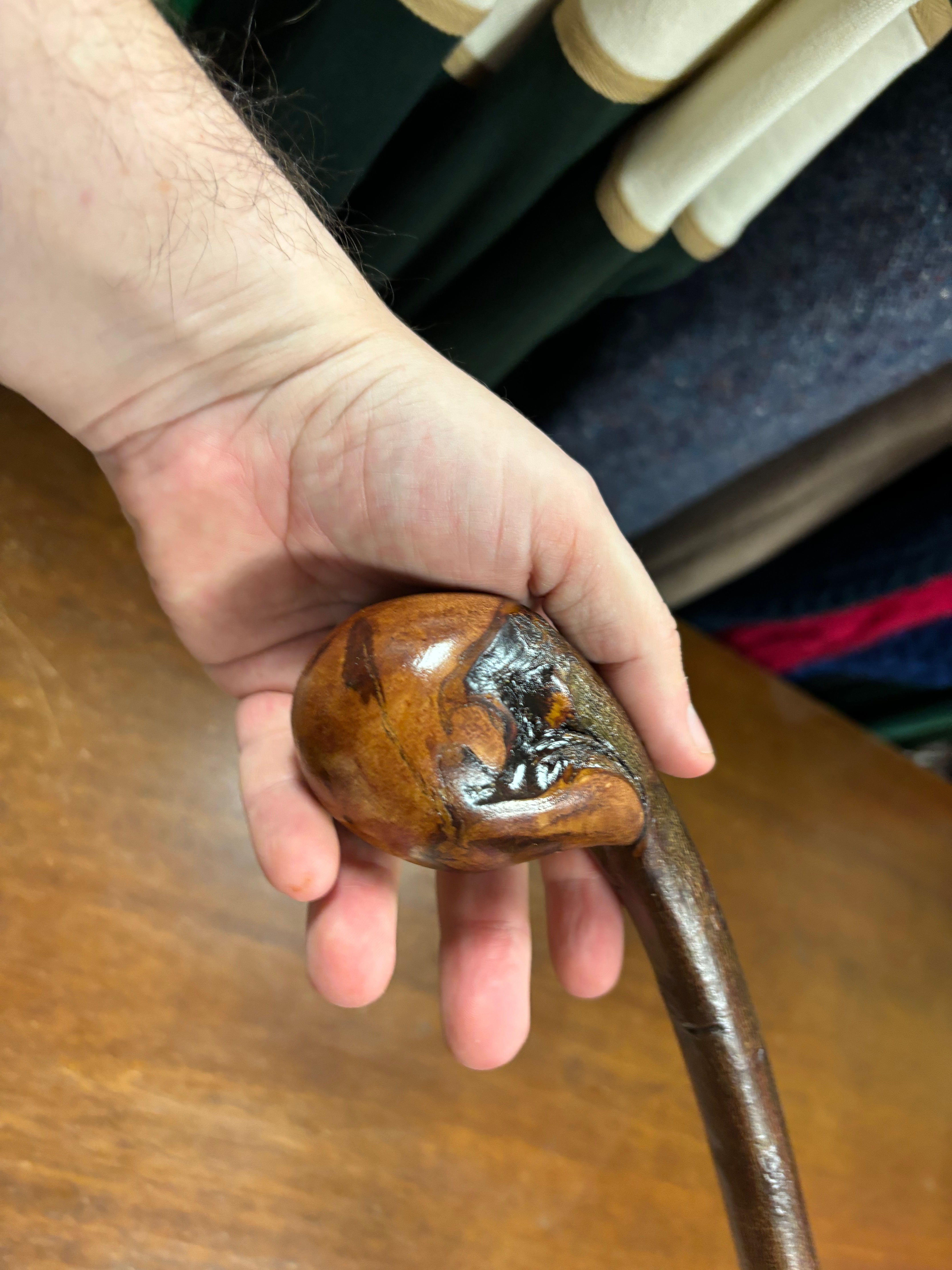 Blackthorn Walking Stick 38 - Handmade in Ireland