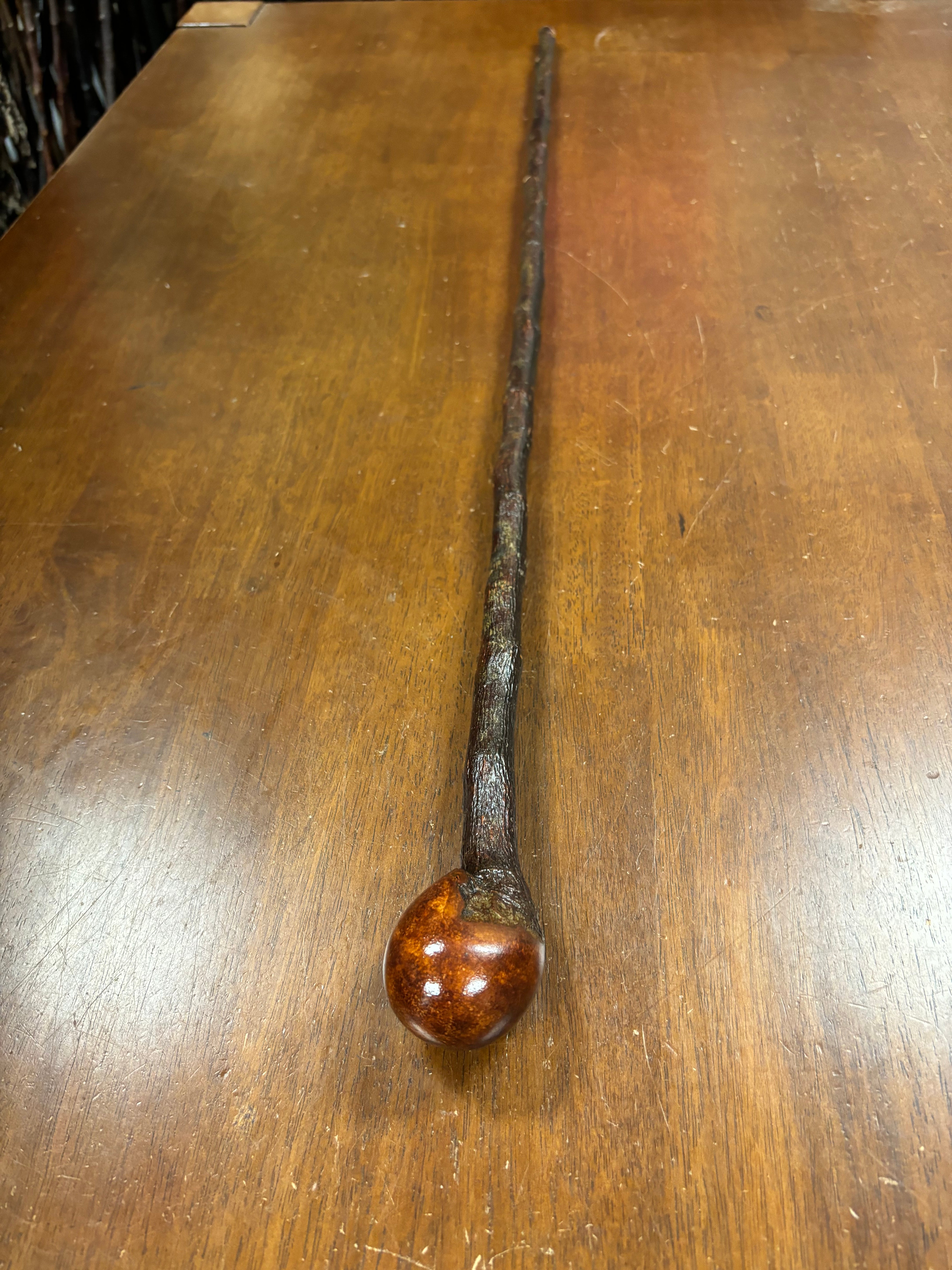 Blackthorn Walking Stick 37 1/2 - Handmade in Ireland