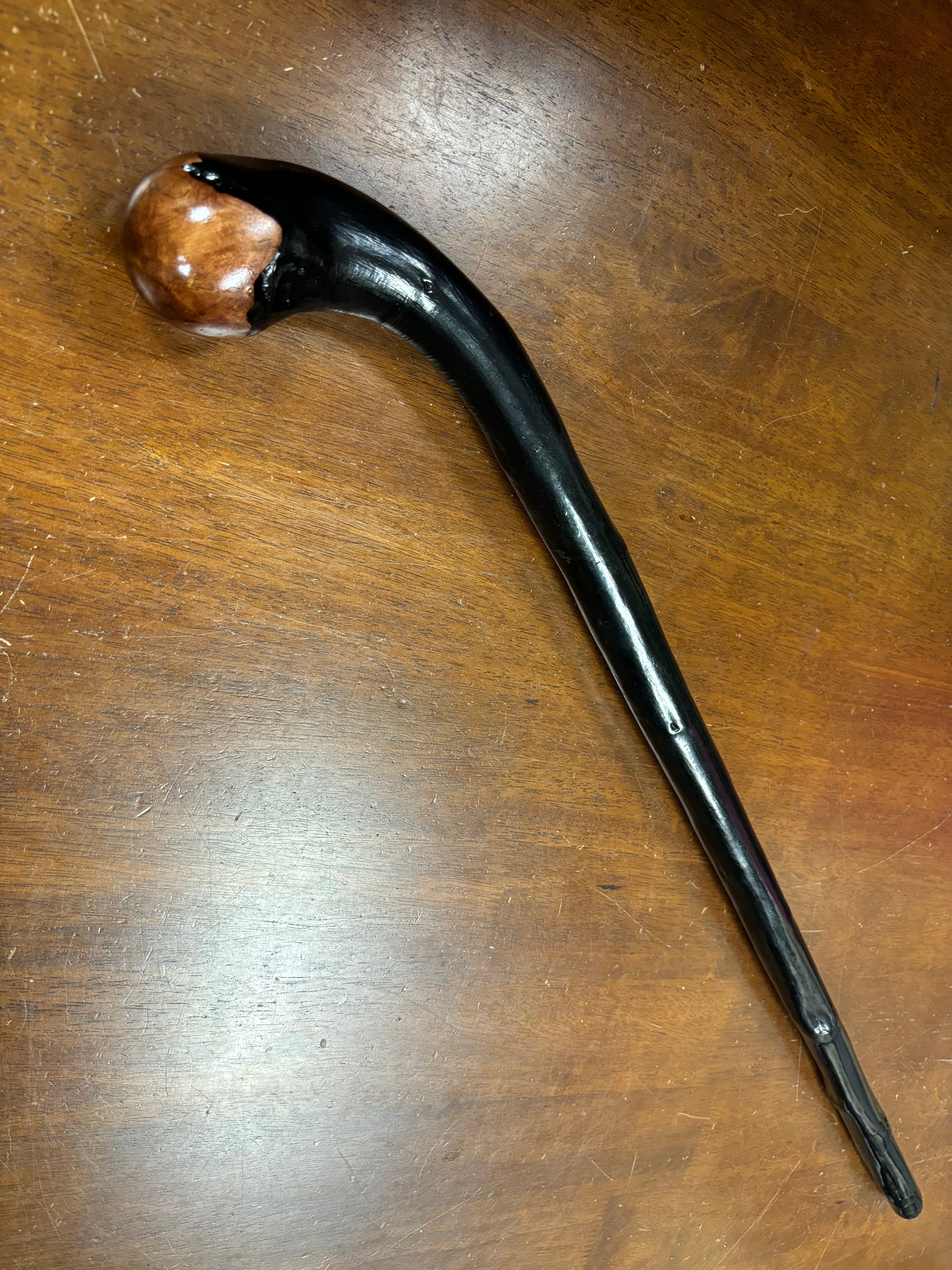 Blackthorn Walking Stick 34 1/2 - Handmade in Ireland