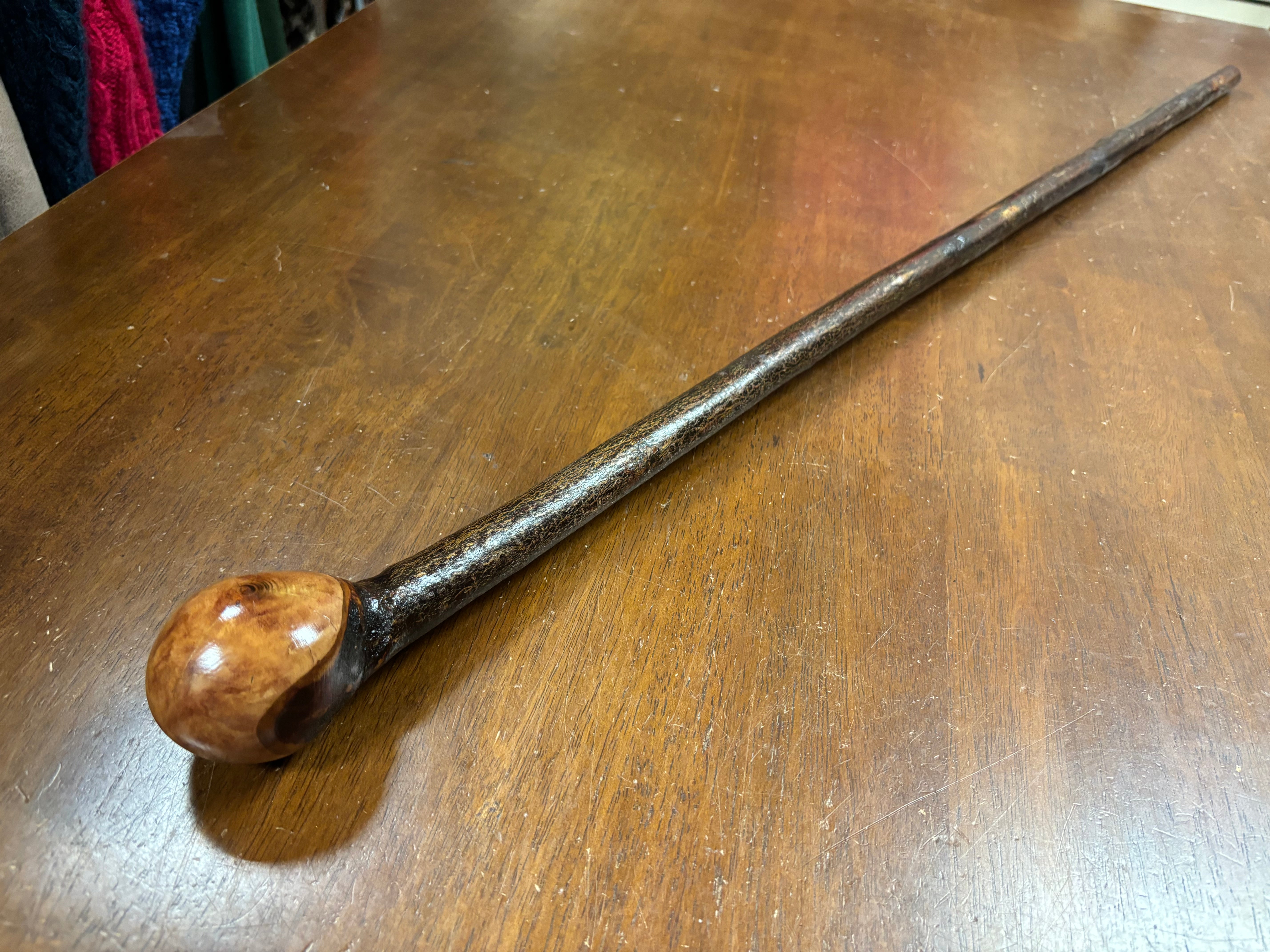 Blackthorn Walking Stick 39 inch - Handmade in Ireland