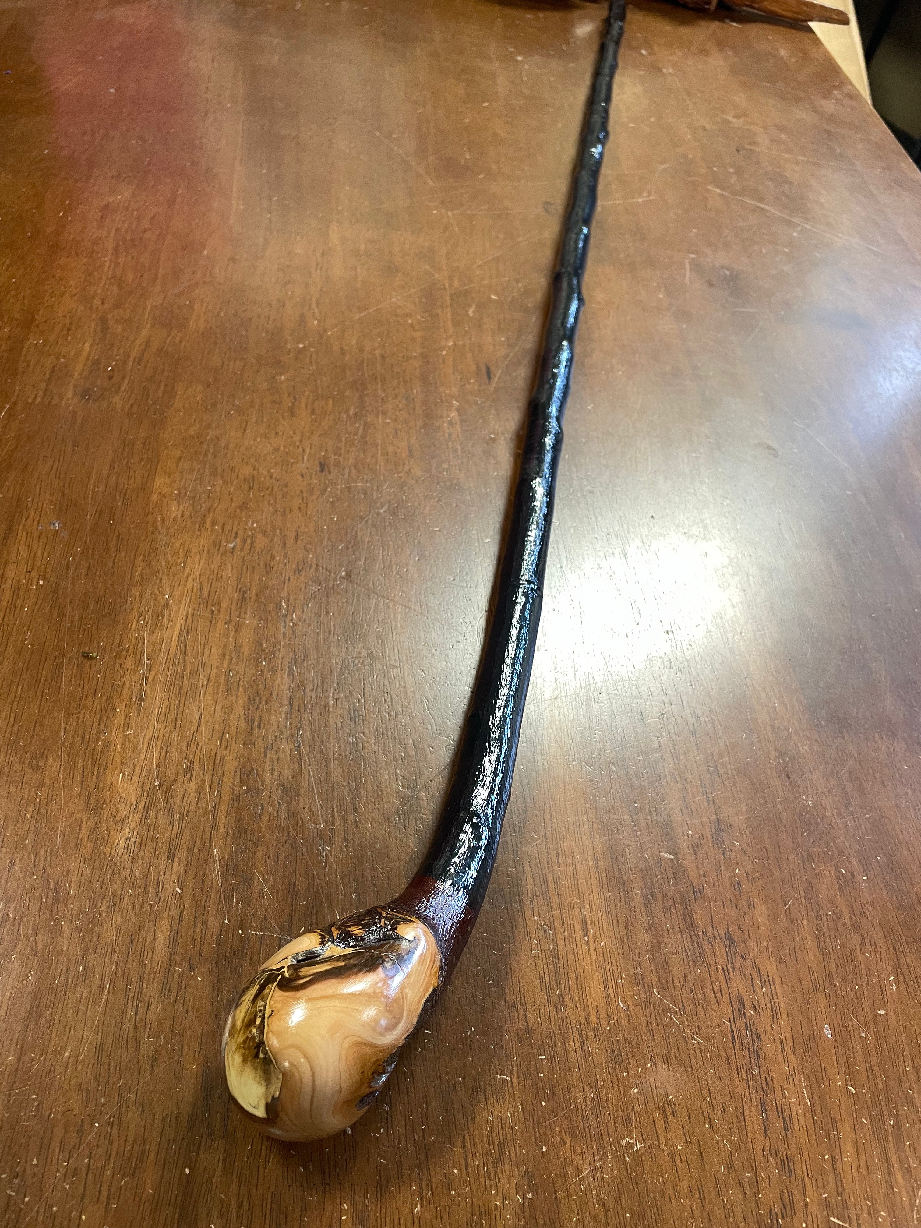 Blackthorn Walking Stick 40 1/2 inch  - Handmade in Ireland
