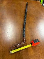 Blackthorn Walking Stick 37 inch - Handmade in Ireland