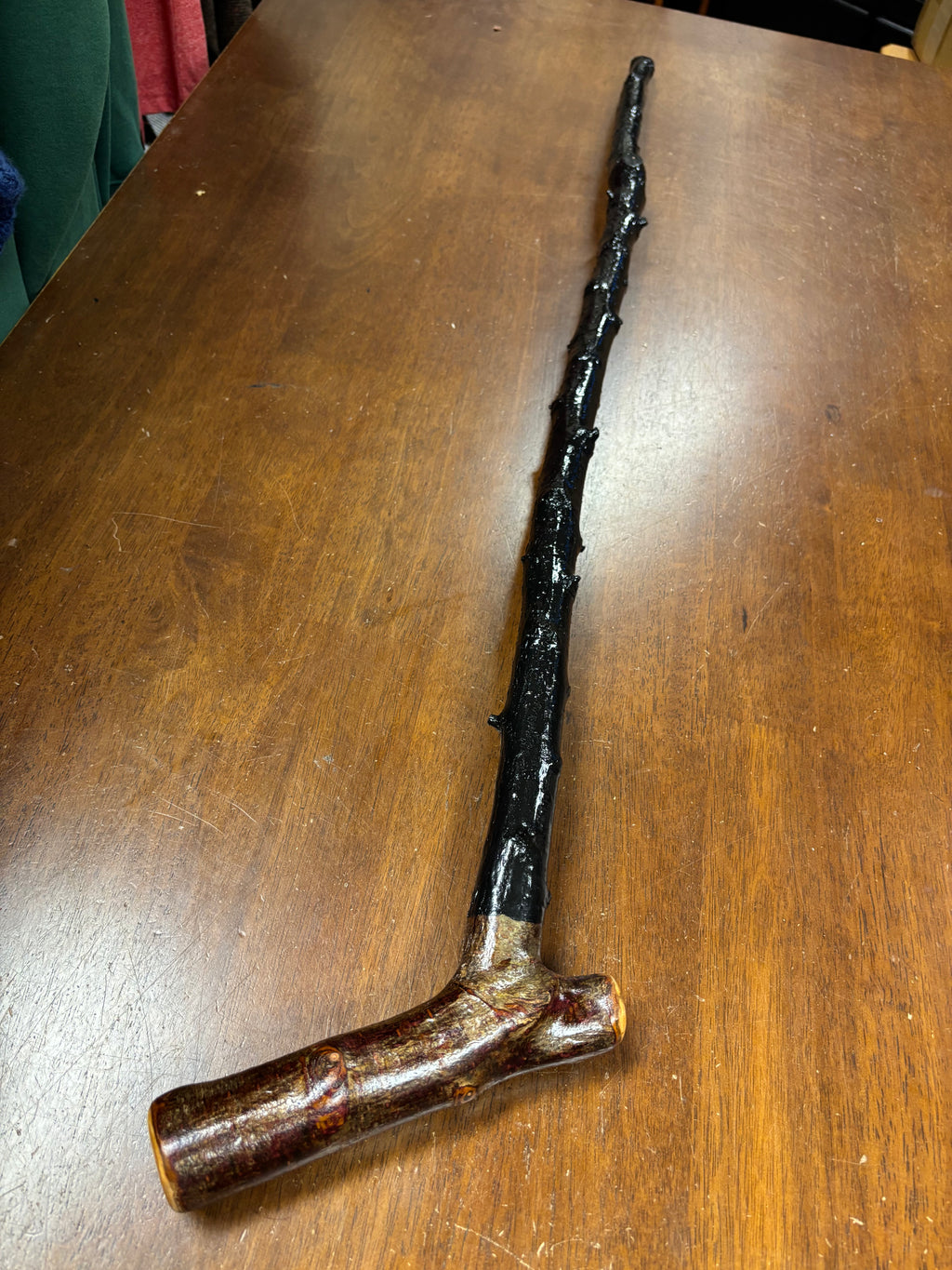 Blackthorn Walking Stick 37 1/2 inch - Handmade in Ireland