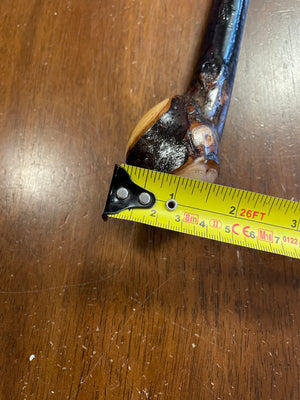 Blackthorn Walking Stick 37 inch  - Handmade in Ireland