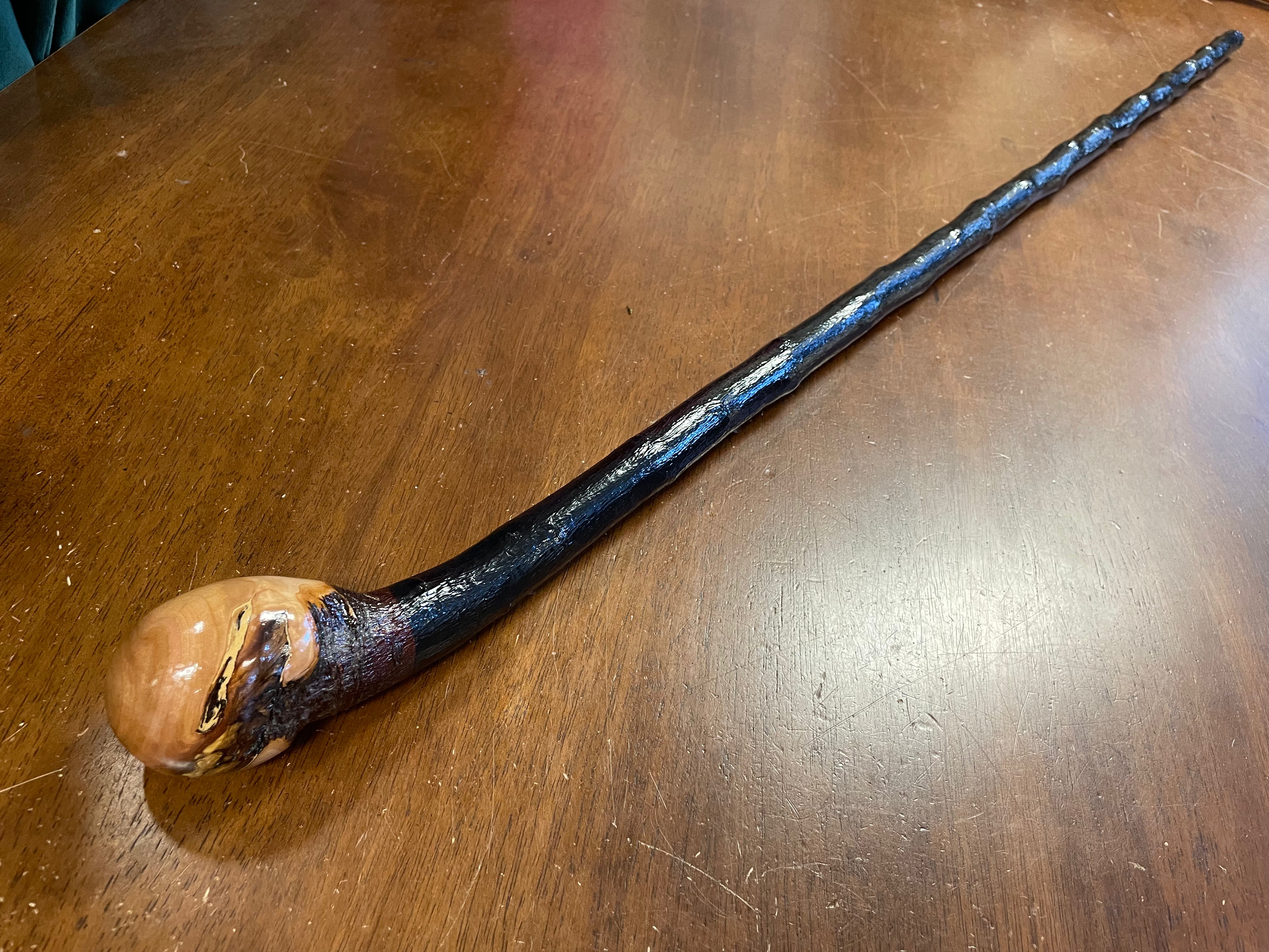 Blackthorn Walking Stick 39 1/2 inch  - Handmade in Ireland