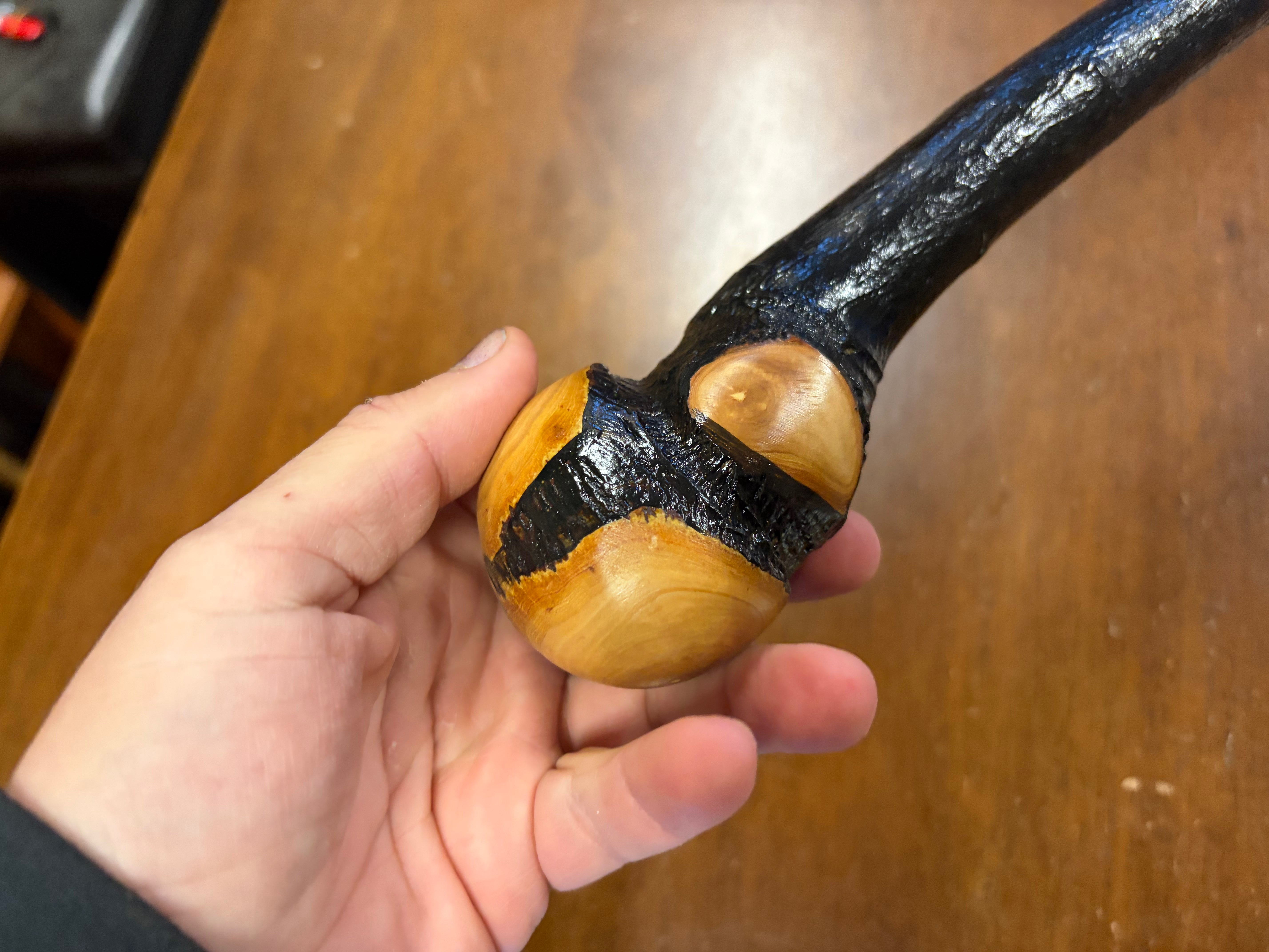 Blackthorn Walking Stick 38 inch - Handmade in Ireland – McCaffrey ...