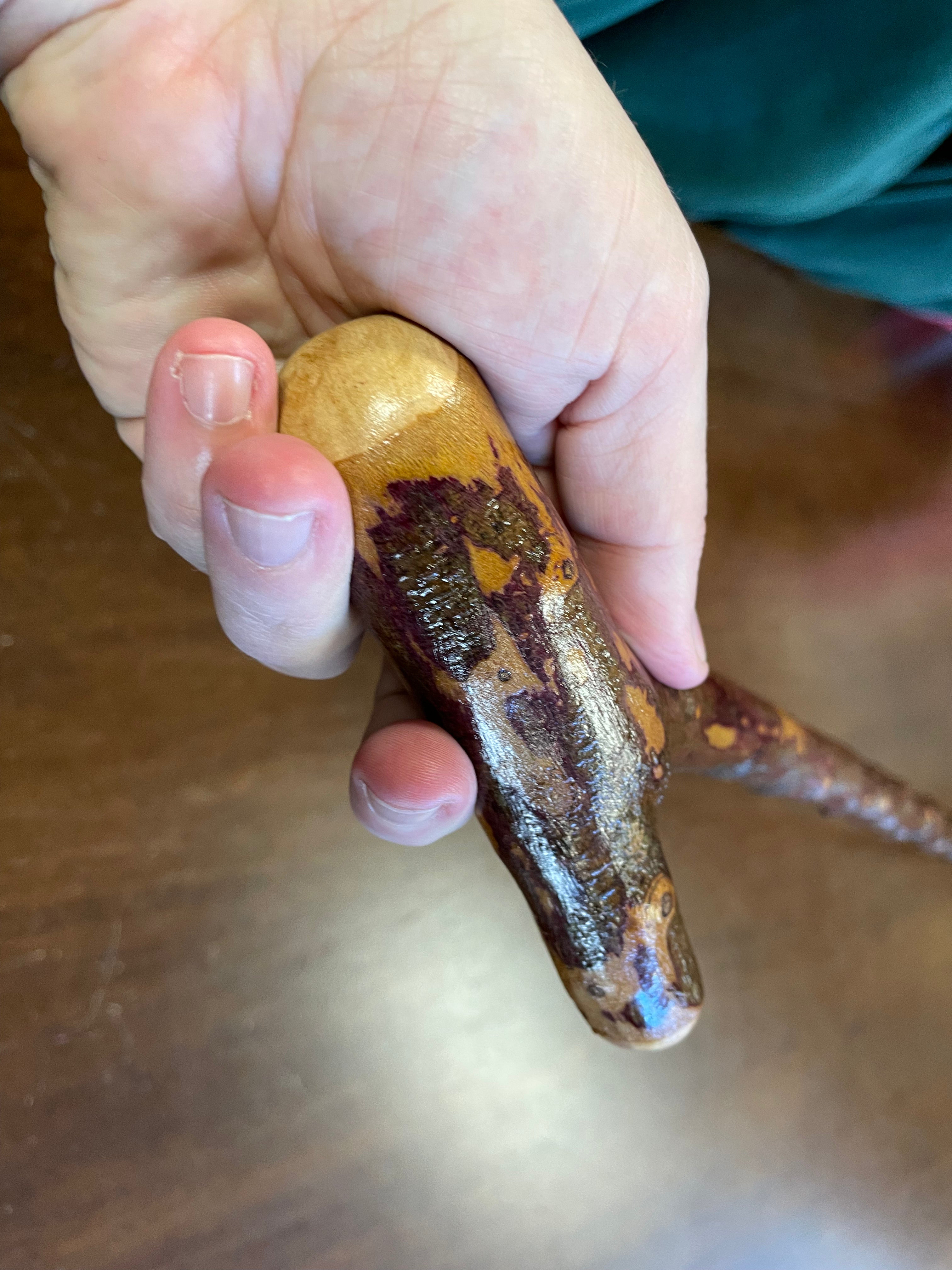 Blackthorn Walking Stick 36 1/2 inch  - Handmade in Ireland