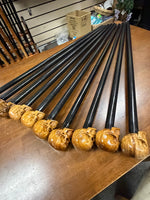Skull Head Walking Stick – 42 inch ( can cut shorter) - the Dullahan Collection
