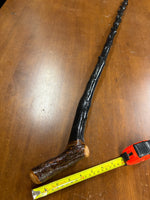 Blackthorn Walking Stick 35 1/2 inch - Handmade in Ireland