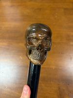 Skull Head Walking Stick – 42 inch ( can cut shorter) - the Dullahan Collection