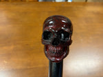 Skull Head Walking Stick – 42 inch ( can cut shorter) - the Dullahan Collection