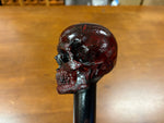 Skull Head Walking Stick – 42 inch ( can cut shorter) - the Dullahan Collection