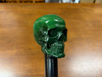 Skull Head Walking Stick – 42 inch ( can cut shorter) - the Dullahan Collection