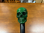 Skull Head Walking Stick – 42 inch ( can cut shorter) - the Dullahan Collection