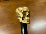 Skull Head Walking Stick – 42 inch ( can cut shorter) - the Dullahan Collection