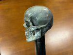 Skull Head Walking Stick – 42 inch ( can cut shorter) - the Dullahan Collection