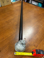 Skull Head Walking Stick – 42 inch ( can cut shorter) - the Dullahan Collection