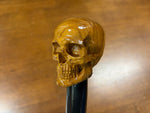Skull Head Walking Stick – 42 inch ( can cut shorter) - the Dullahan Collection