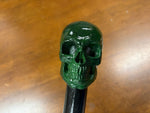 Skull Head Walking Stick – 42 inch ( can cut shorter) - the Dullahan Collection