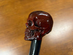 Skull Head Walking Stick – 42 inch ( can cut shorter) - the Dullahan Collection