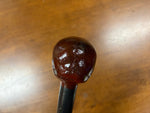 Skull Head Walking Stick – 42 inch ( can cut shorter) - the Dullahan Collection