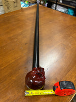 Skull Head Walking Stick – 42 inch ( can cut shorter) - the Dullahan Collection