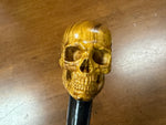 Skull Head Walking Stick – 42 inch ( can cut shorter) - the Dullahan Collection