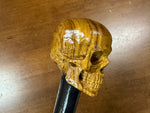 Skull Head Walking Stick – 42 inch ( can cut shorter) - the Dullahan Collection