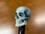 Skull Head Walking Stick – 42 inch ( can cut shorter) - the Dullahan Collection