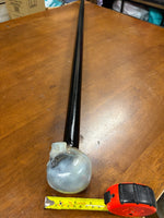 Skull Head Walking Stick – 42 inch ( can cut shorter) - the Dullahan Collection