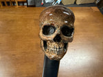 Skull Head Walking Stick – 42 inch ( can cut shorter) - the Dullahan Collection