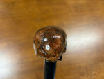 Skull Head Walking Stick – 42 inch ( can cut shorter) - the Dullahan Collection