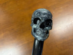 Skull Head Walking Stick – 42 inch ( can cut shorter) - the Dullahan Collection