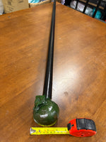 Skull Head Walking Stick – 42 inch ( can cut shorter) - the Dullahan Collection