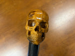 Skull Head Walking Stick – 42 inch ( can cut shorter) - the Dullahan Collection
